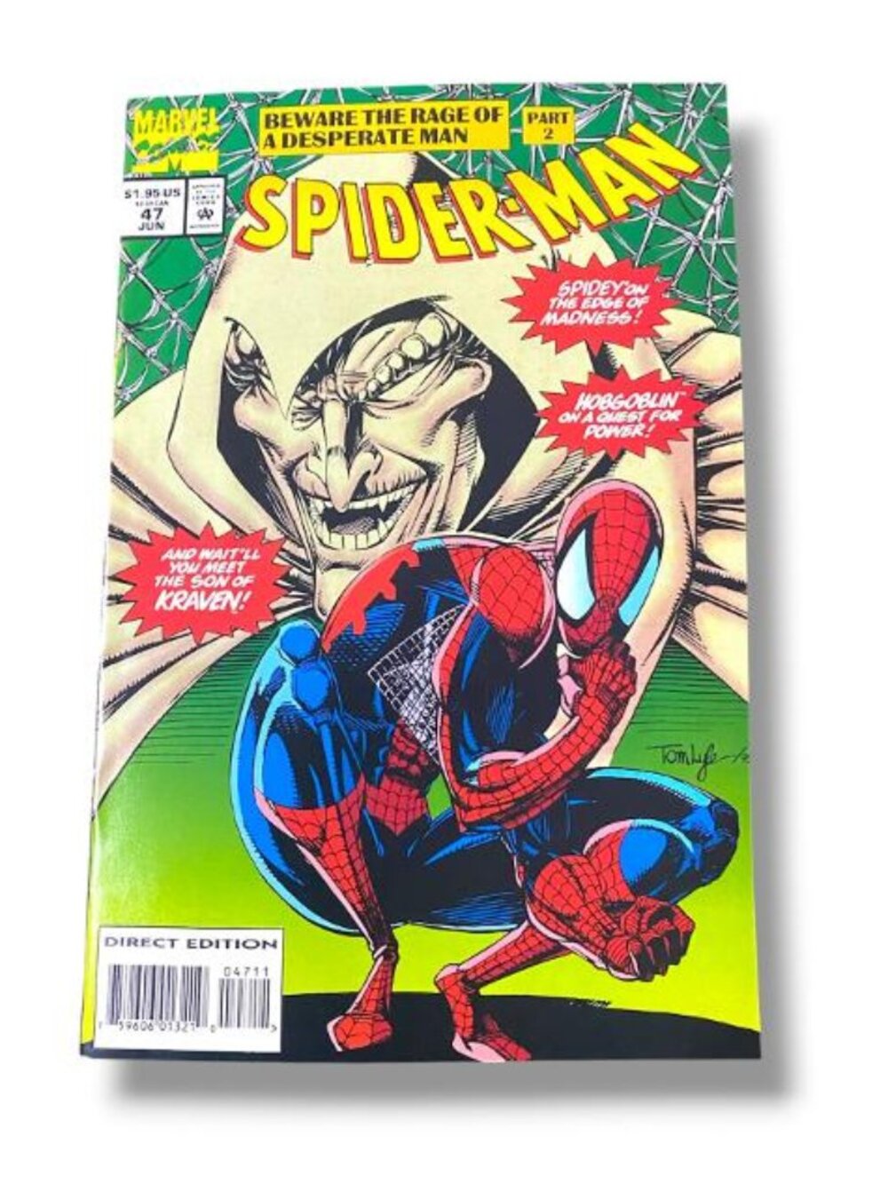 VINTAGE -Spider-Man #47 (1994) 1st Grim Hunter Vladimir Kravinoff son of Kraven